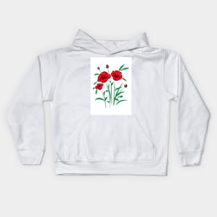 Poppies Kids Hoodie